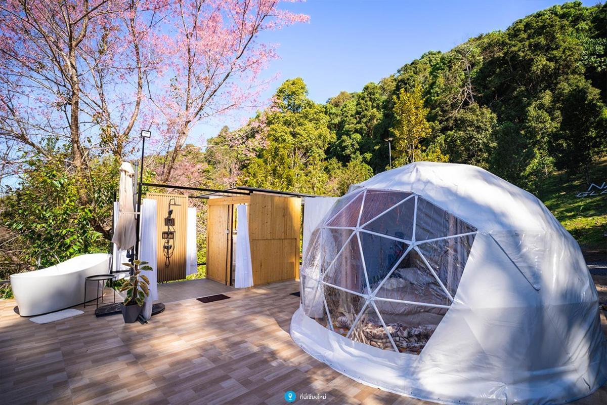 ホテル Nam Dun Glamping-น้ำดั้นแกลมปิ้ง Ban Pang Bo Hu Bon エクステリア 写真