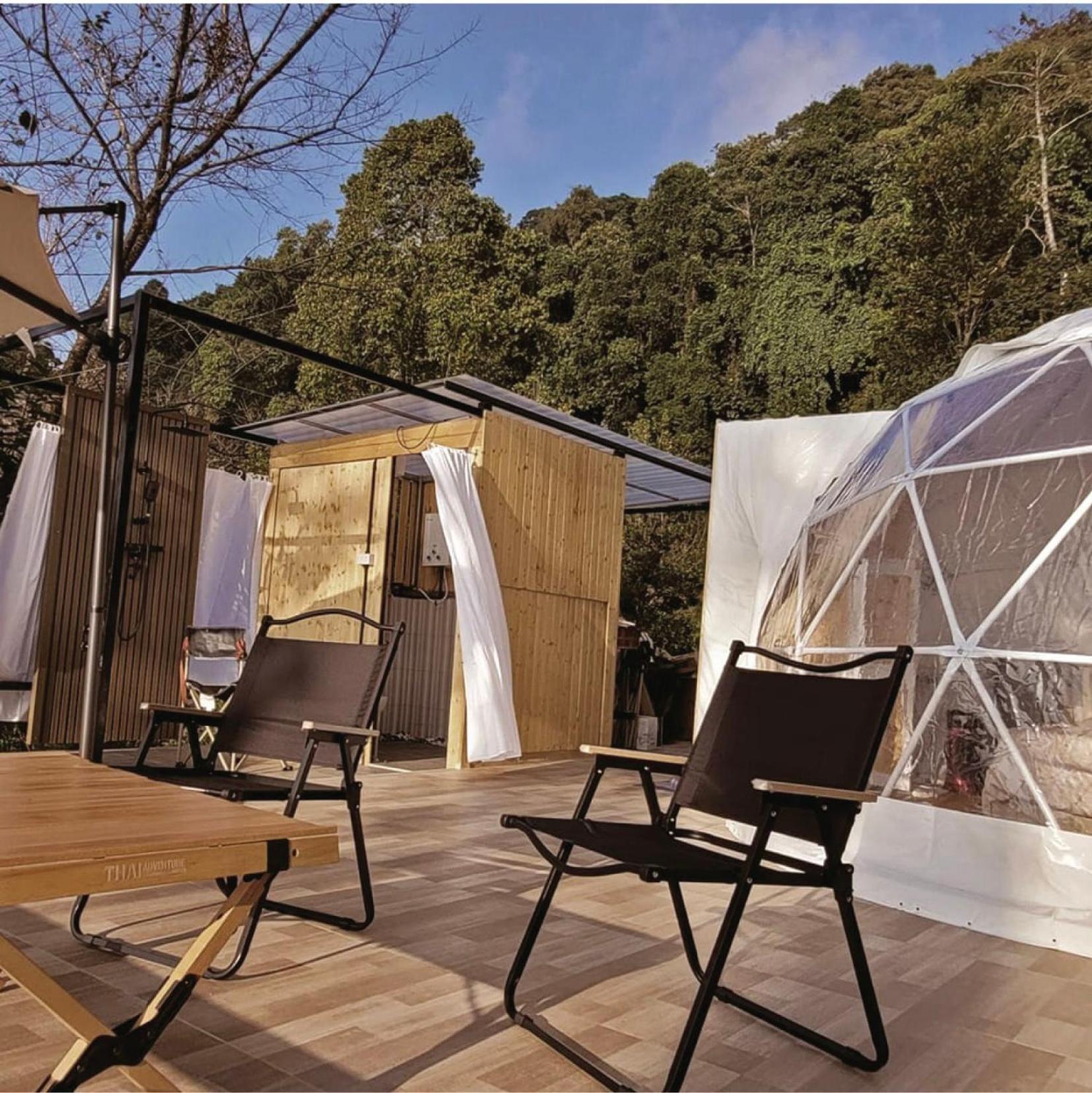 ホテル Nam Dun Glamping-น้ำดั้นแกลมปิ้ง Ban Pang Bo Hu Bon エクステリア 写真